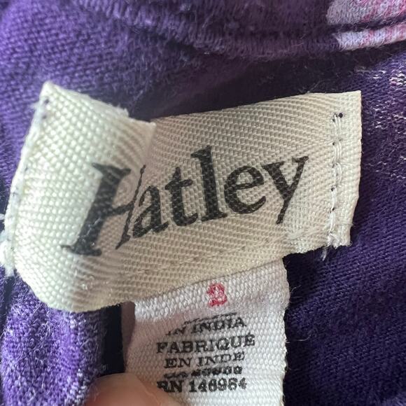 Hatley Purple Unicorn Long Sleeve Toddler Girl Dress - 2 - Picture 2 of 4